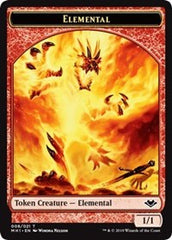 Elemental (008) // Golem (018) Double-Sided Token [Modern Horizons Tokens] | Pegasus Games WI