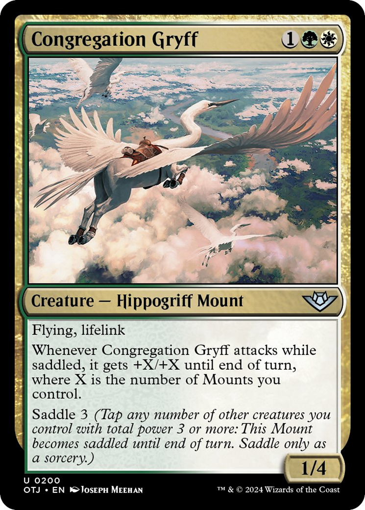 Congregation Gryff [Outlaws of Thunder Junction] | Pegasus Games WI