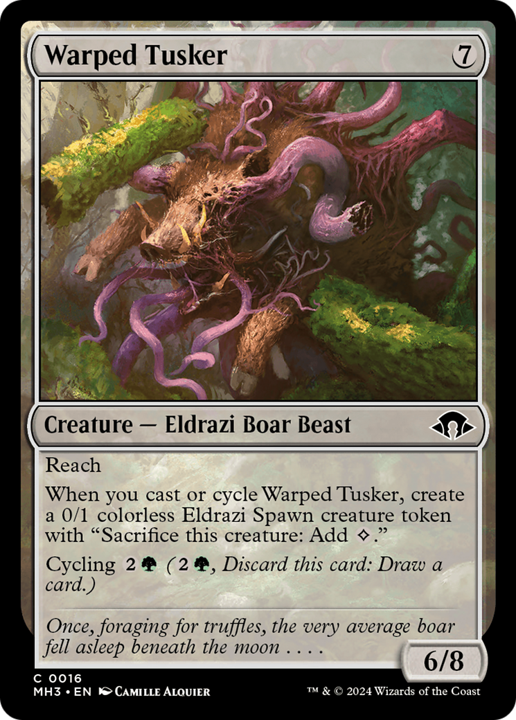 Warped Tusker [Modern Horizons 3] | Pegasus Games WI