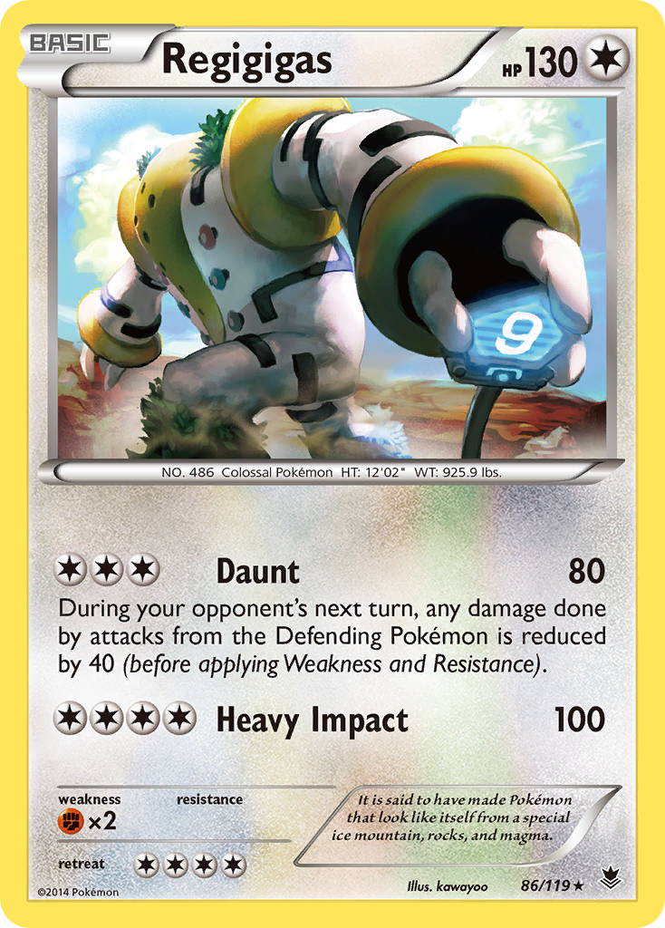 Regigigas (86/119) [XY: Phantom Forces] | Pegasus Games WI