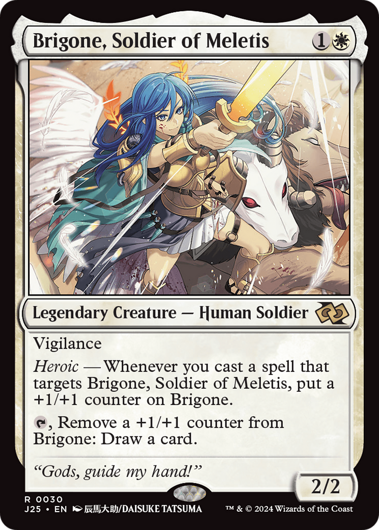 Brigone, Soldier of Meletis (Anime) [Foundations Jumpstart] | Pegasus Games WI