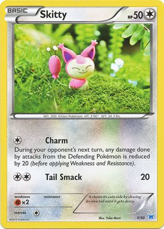 Skitty (1/30) [XY: Trainer Kit 2 - Latios] | Pegasus Games WI