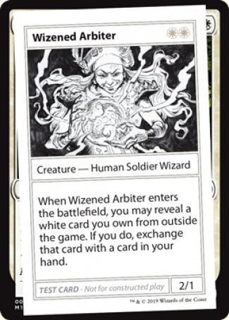 Wizened Arbiter (2021 Edition) [Mystery Booster Playtest Cards] | Pegasus Games WI