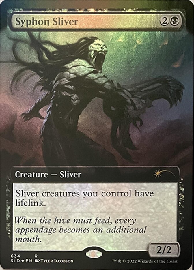 Syphon Sliver (Extended Art) [Secret Lair Drop Promos] | Pegasus Games WI