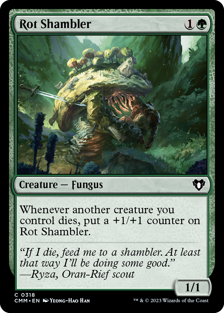 Rot Shambler [Commander Masters] | Pegasus Games WI