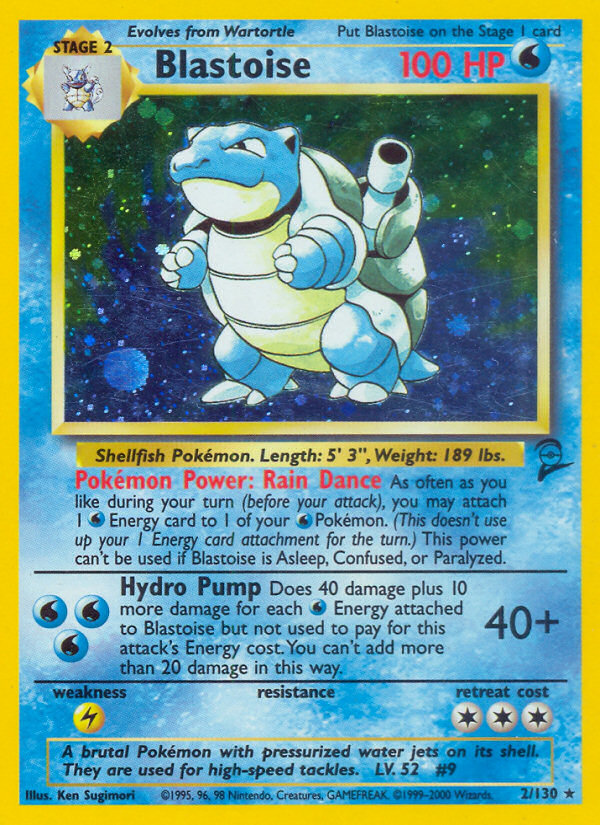 Blastoise (2/130) [Base Set 2] | Pegasus Games WI