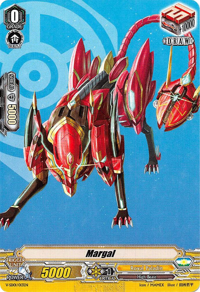 Margal (V-SD01/013EN) [2018 Free Experience Deck "Royal Paladin"] | Pegasus Games WI