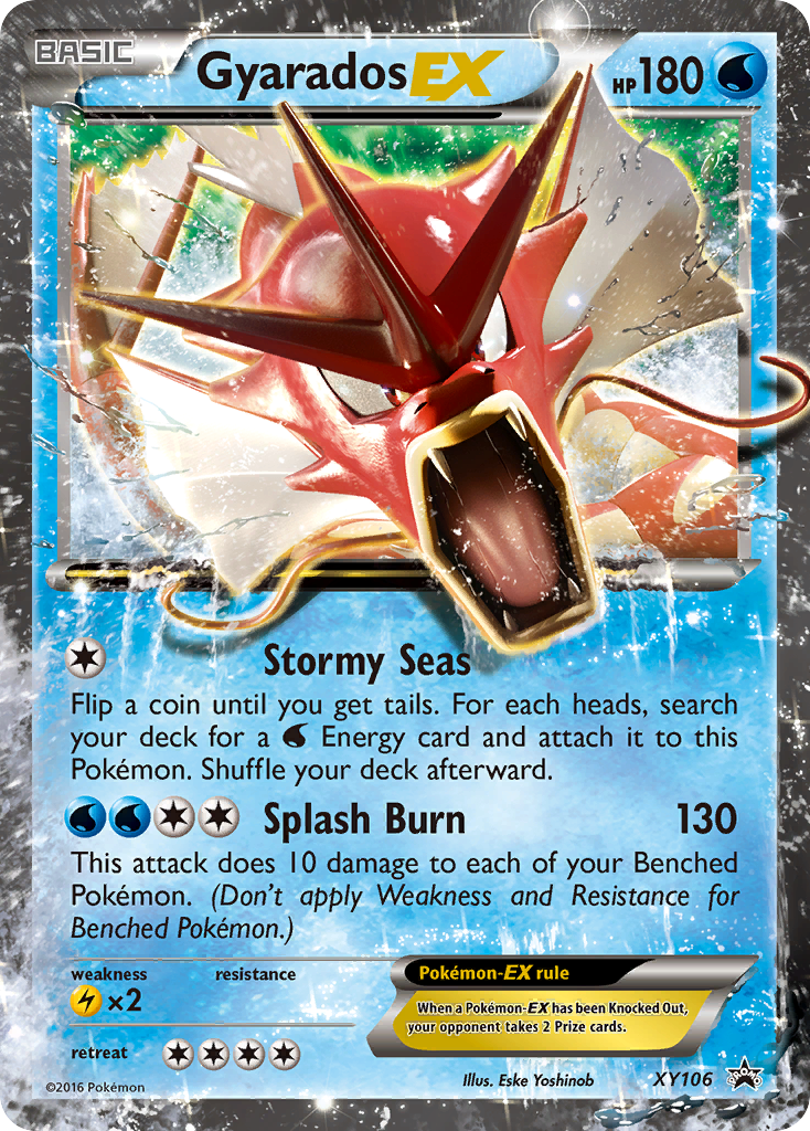 Gyarados EX (XY106) [XY: Black Star Promos] | Pegasus Games WI