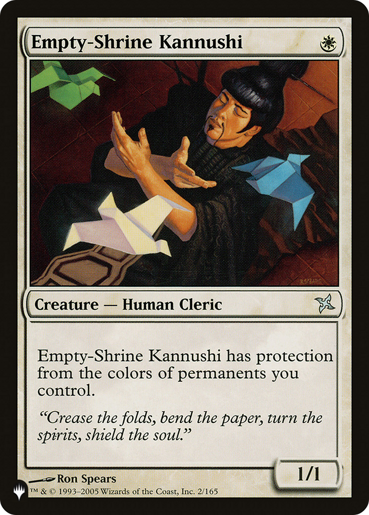 Empty-Shrine Kannushi [The List] | Pegasus Games WI