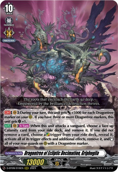 Dragontree of Ecliptic Decimation, Griphogila (D-BT09/016EN) [Dragontree Invasion] | Pegasus Games WI