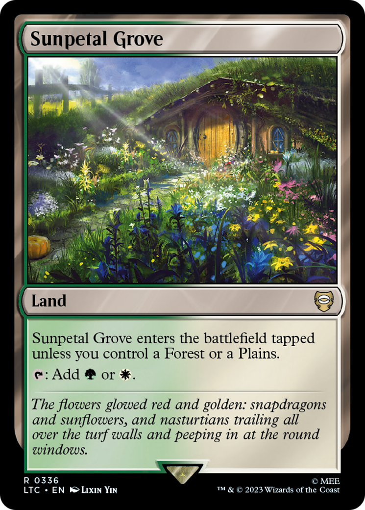 Sunpetal Grove [The Lord of the Rings: Tales of Middle-Earth Commander] | Pegasus Games WI