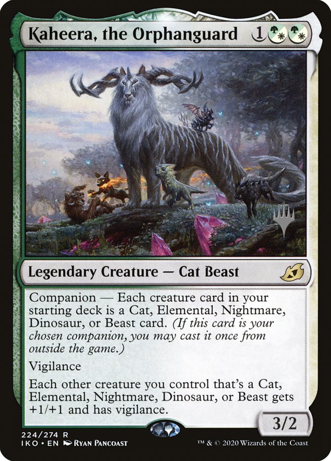 Kaheera, the Orphanguard (Promo Pack) [Ikoria: Lair of Behemoths Promos] | Pegasus Games WI