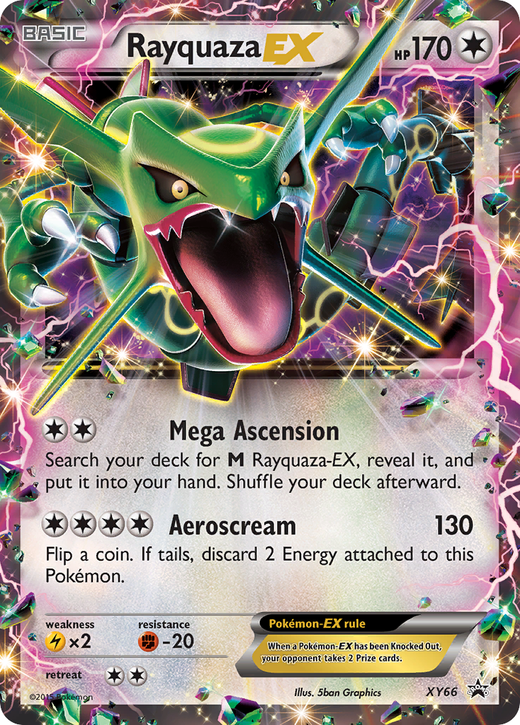 Rayquaza EX (XY66) [XY: Black Star Promos] | Pegasus Games WI