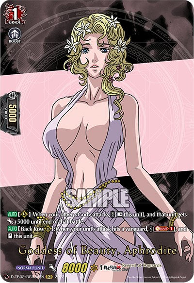 Goddess of Beauty, Aphrodite (D-TB02/RGR32EN) [Record of Ragnarok] | Pegasus Games WI
