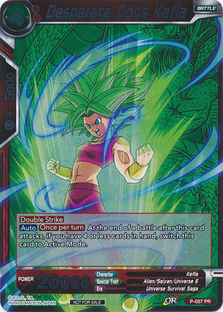 Desperate Odds Kefla (Event Pack 2 - 2018) (P-057_PR) [Promotion Cards] | Pegasus Games WI