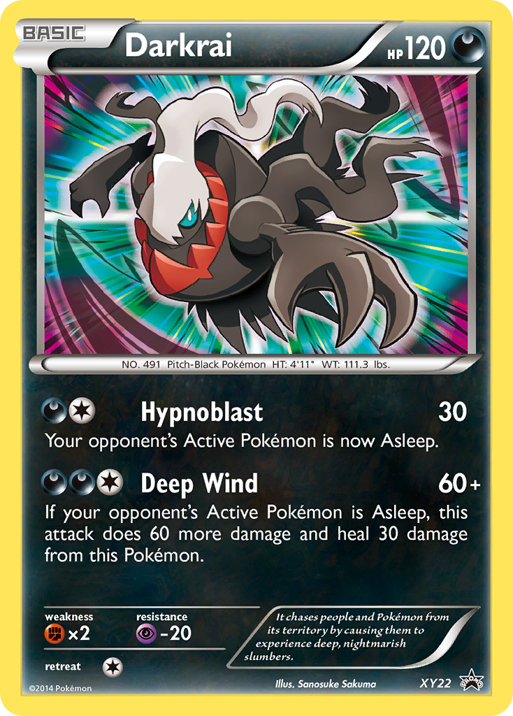 Darkrai (XY22) [XY: Black Star Promos] | Pegasus Games WI