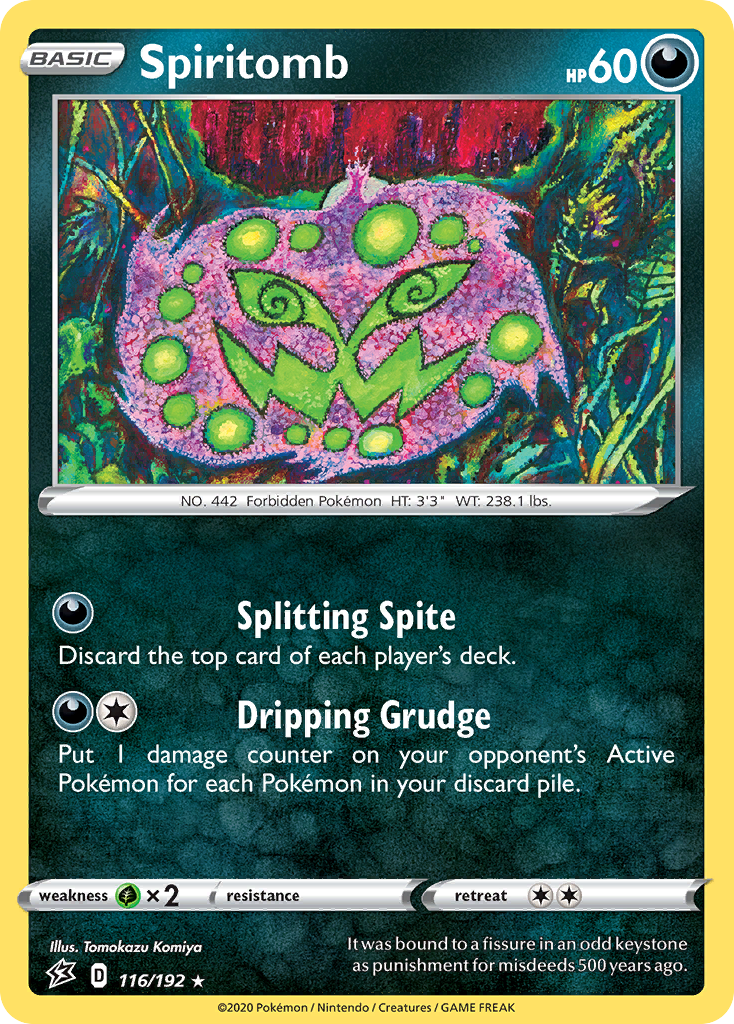 Spiritomb (116/192) [Sword & Shield: Rebel Clash] | Pegasus Games WI