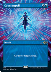 Counterspell (Borderless Alternate Art) [Modern Horizons 2] | Pegasus Games WI