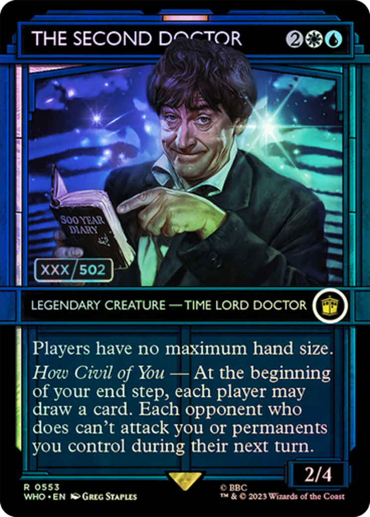 The Second Doctor (Serial Numbered) [Doctor Who] | Pegasus Games WI