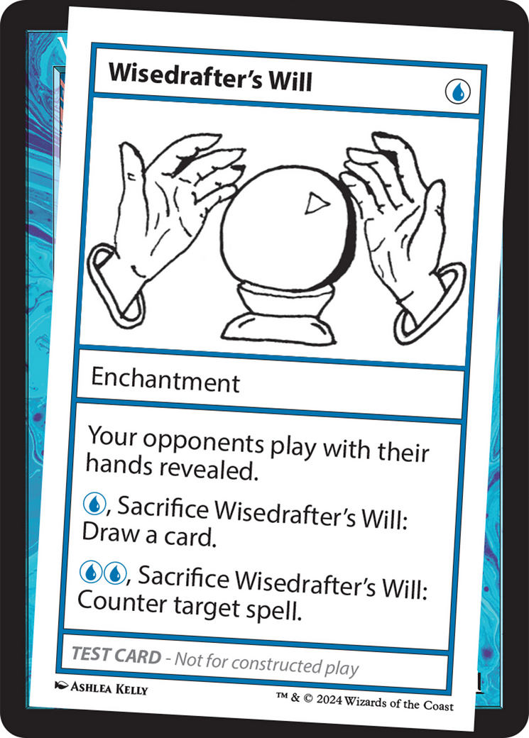 Wisedrafter's Will [Mystery Booster 2 Playtest Cards] | Pegasus Games WI