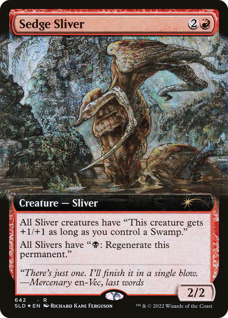 Sedge Sliver (Extended Art) [Secret Lair Drop Promos] | Pegasus Games WI