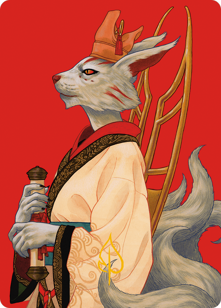 Pearl-Ear, Imperial Advisor Art Card (Gold-Stamped Signature) [Modern Horizons 3 Art Series] | Pegasus Games WI