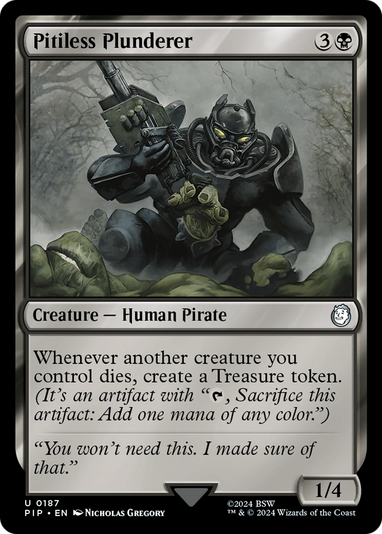 Pitiless Plunderer [Fallout] | Pegasus Games WI