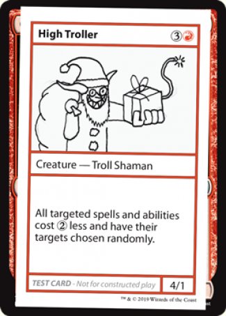 High Troller (2021 Edition) [Mystery Booster Playtest Cards] | Pegasus Games WI