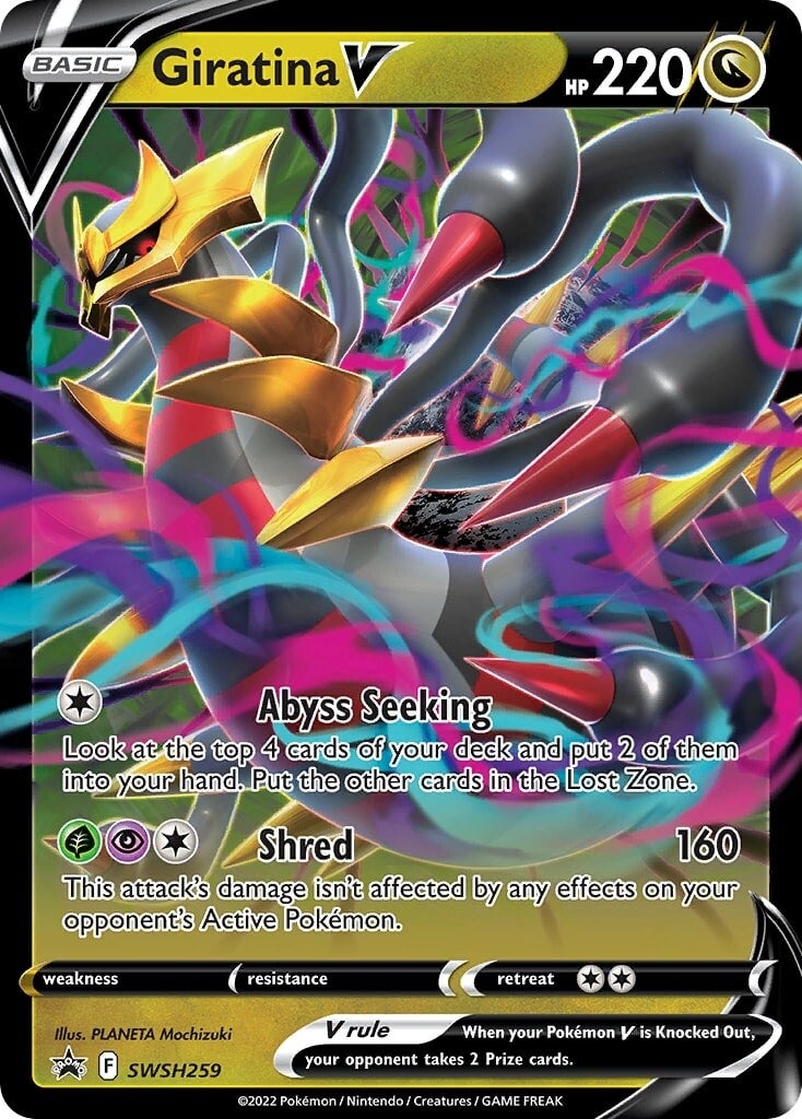 Giratina V (SWSH259) [Sword & Shield: Black Star Promos] | Pegasus Games WI