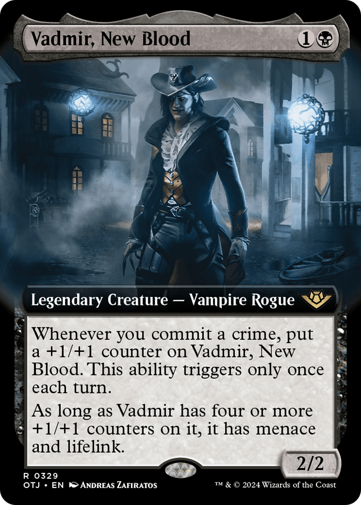 Vadmir, New Blood (Extended Art) [Outlaws of Thunder Junction] | Pegasus Games WI