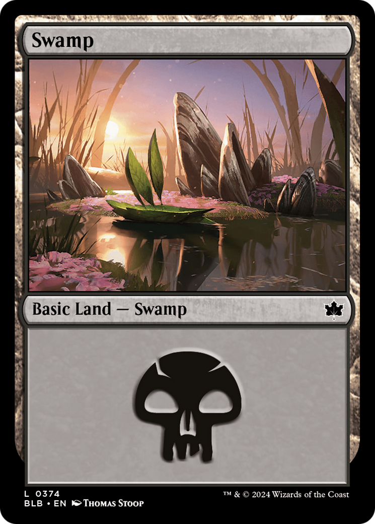 Swamp (0374) [Bloomburrow] | Pegasus Games WI
