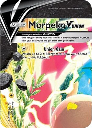 Morpeko V-UNION (SWSH215) [Sword & Shield: Black Star Promos] | Pegasus Games WI