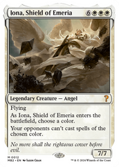 Iona, Shield of Emeria (White Border) [Mystery Booster 2] | Pegasus Games WI