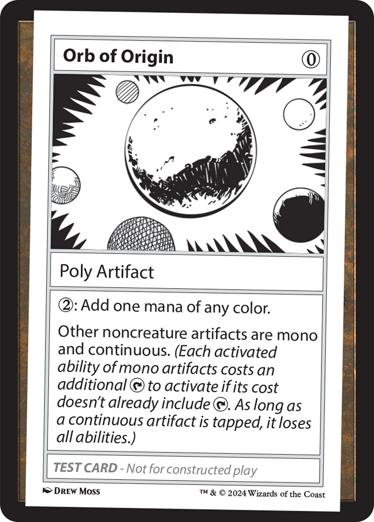 Orb of Origin [Mystery Booster 2 Playtest Cards] | Pegasus Games WI