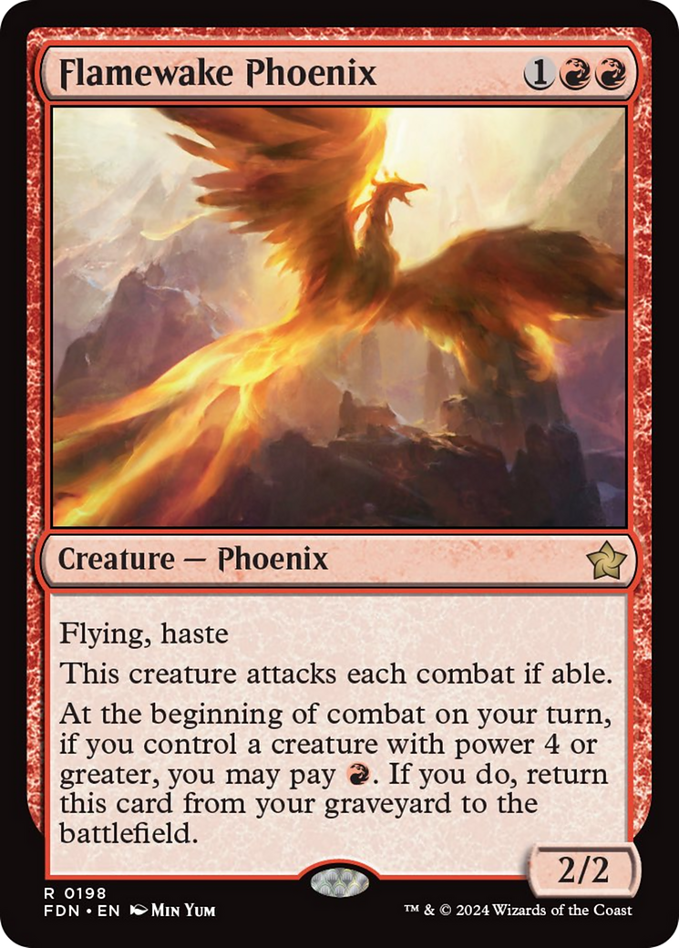 Flamewake Phoenix [Foundations] | Pegasus Games WI