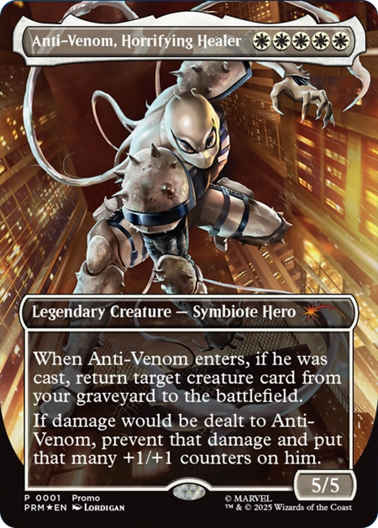 Anti-Venom, Horrifying Healer (Borderless) [Media Promos] | Pegasus Games WI