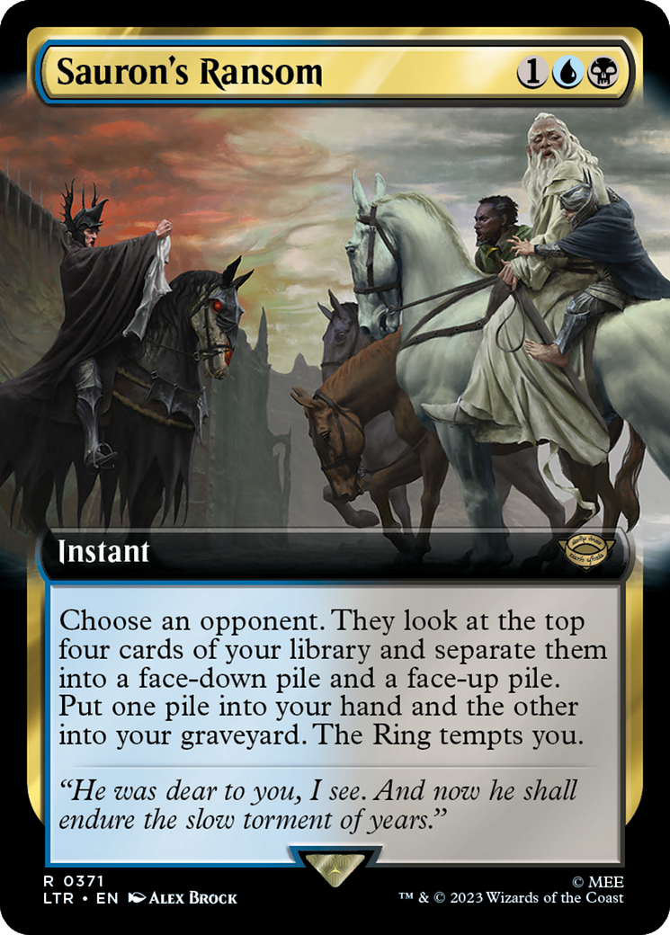 Sauron's Ransom (Extended Art) [The Lord of the Rings: Tales of Middle-Earth] | Pegasus Games WI