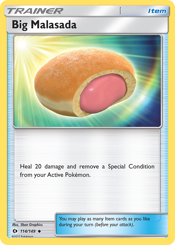 Big Malasada (114/149) [Sun & Moon: Base Set] | Pegasus Games WI