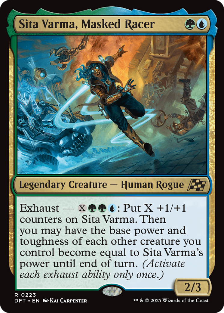 Sita Varma, Masked Racer [Aetherdrift] | Pegasus Games WI