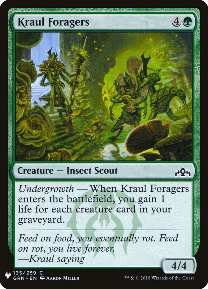 Kraul Foragers [Mystery Booster] | Pegasus Games WI