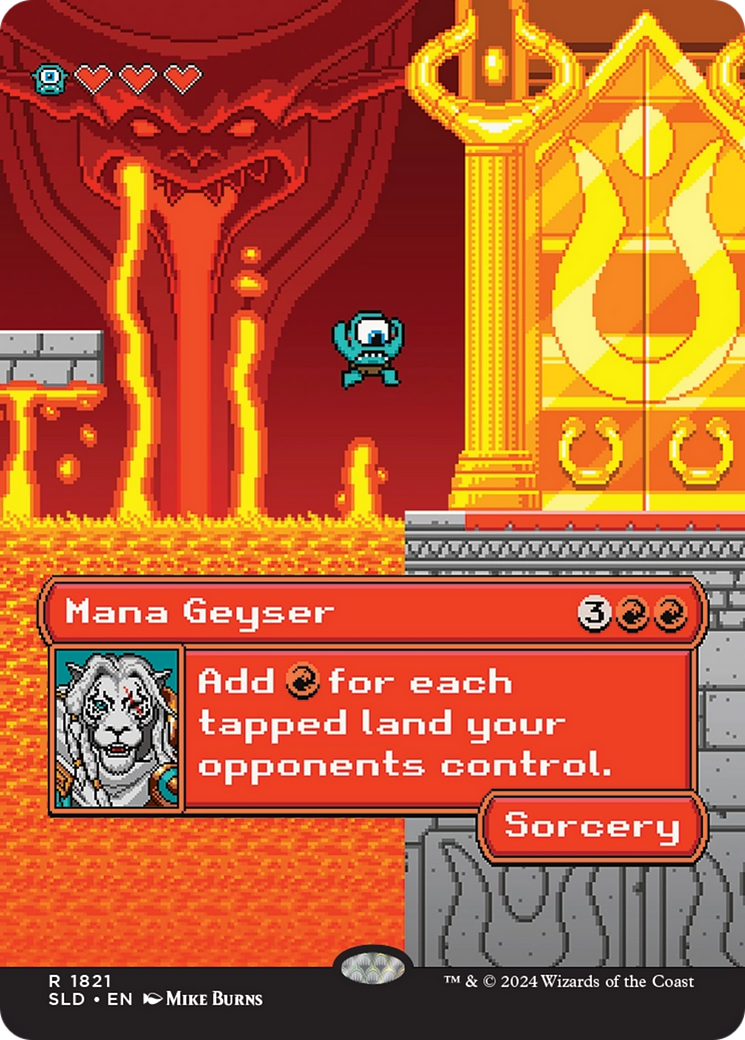 Mana Geyser [Secret Lair Drop Series] | Pegasus Games WI