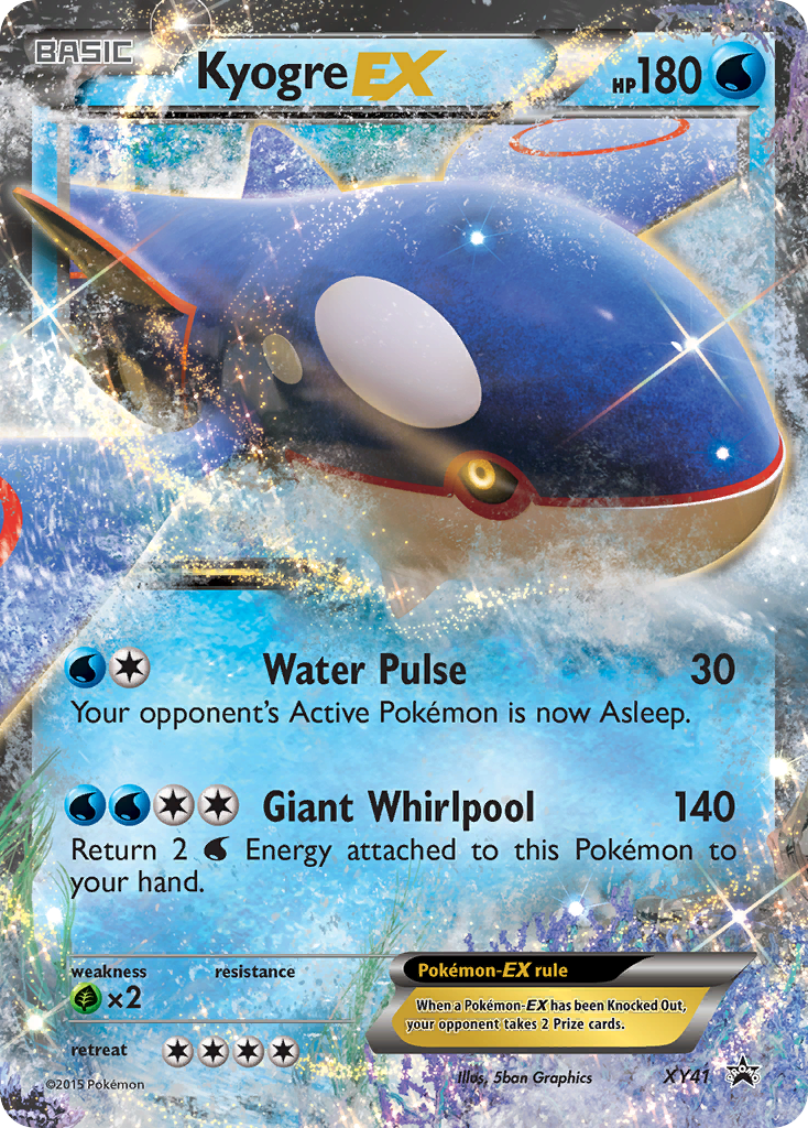 Kyogre EX (XY41) [XY: Black Star Promos] | Pegasus Games WI