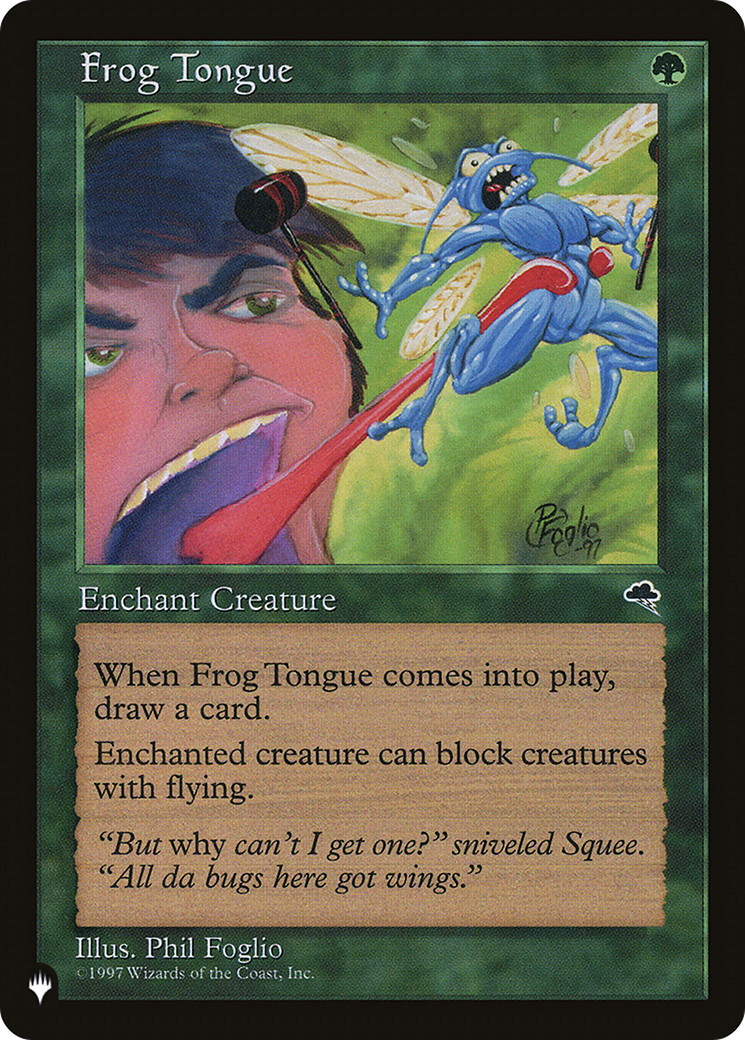 Frog Tongue [The List] | Pegasus Games WI