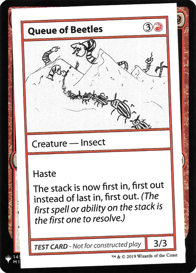 Queue of Beetles [Mystery Booster Playtest Cards] | Pegasus Games WI