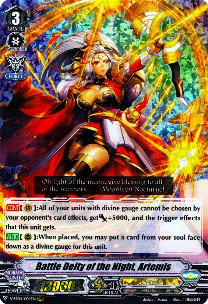 Battle Deity of the Night, Artemis (V-EB04/004EN) [The Answer of Truth] | Pegasus Games WI