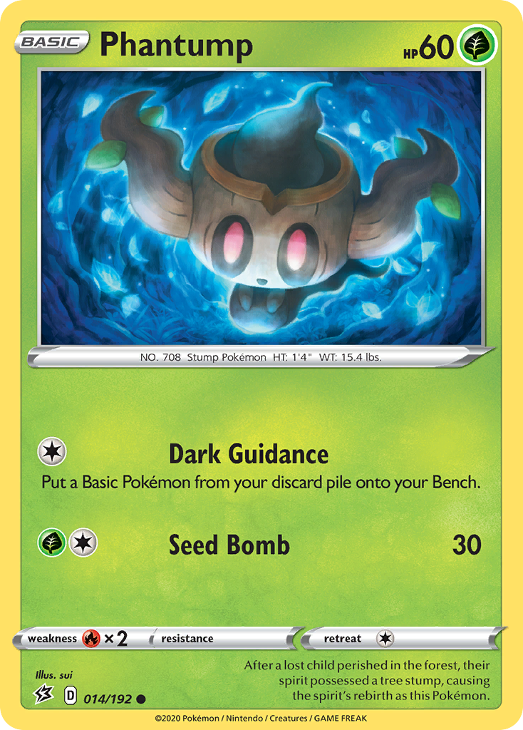 Phantump (014/192) [Sword & Shield: Rebel Clash] | Pegasus Games WI