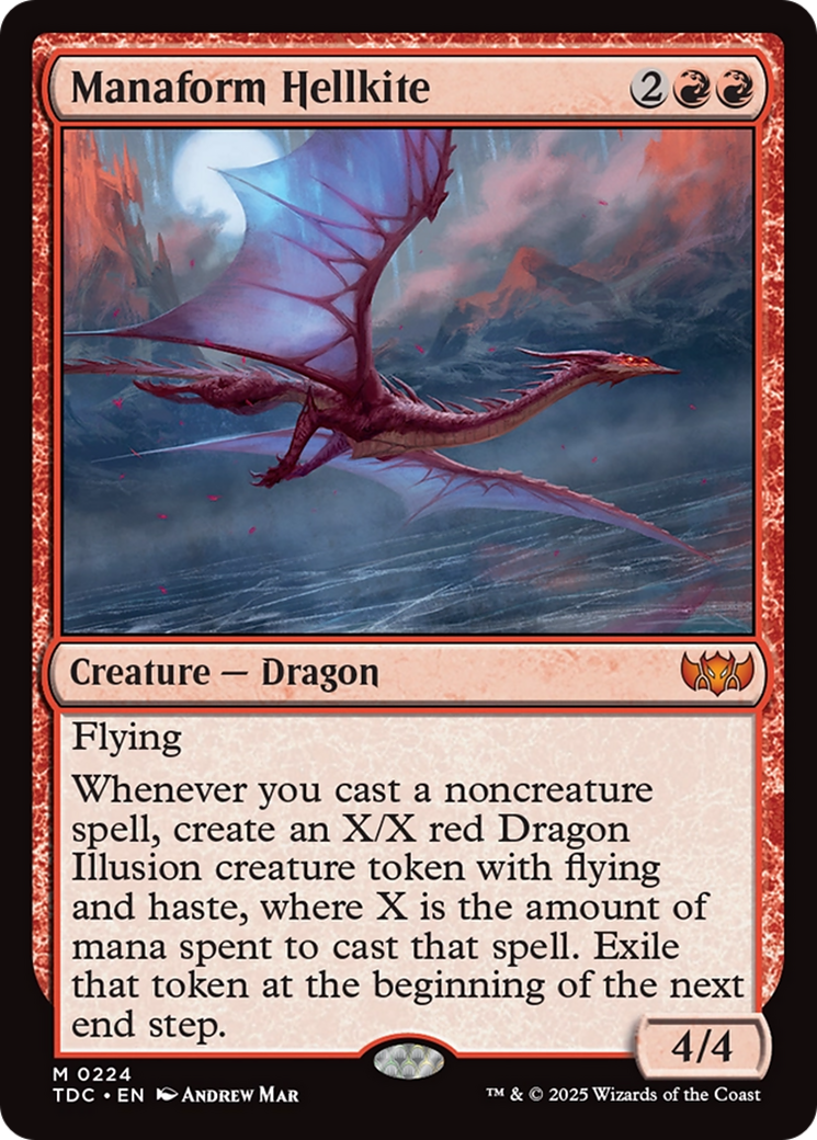 Manaform Hellkite [Tarkir: Dragonstorm Commander] | Pegasus Games WI