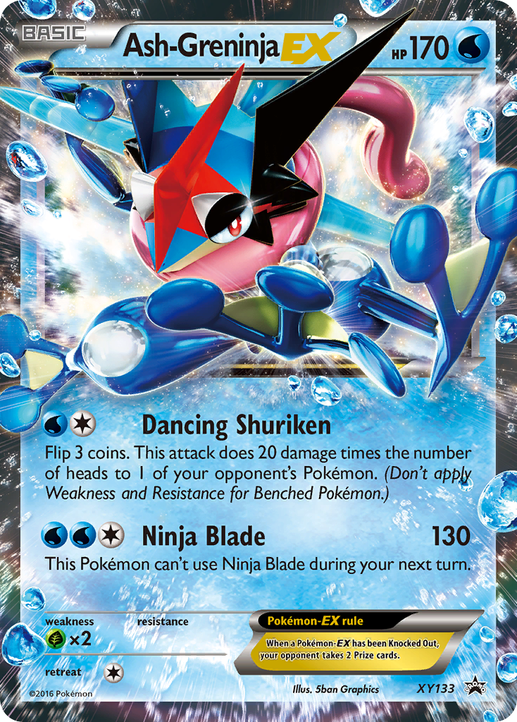 Ash-Greninja EX (XY133) [XY: Black Star Promos] | Pegasus Games WI