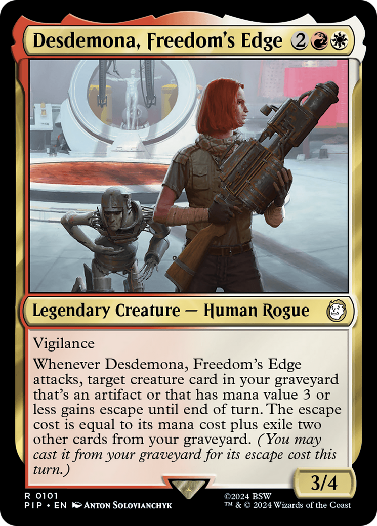 Desdemona, Freedom's Edge [Fallout] | Pegasus Games WI