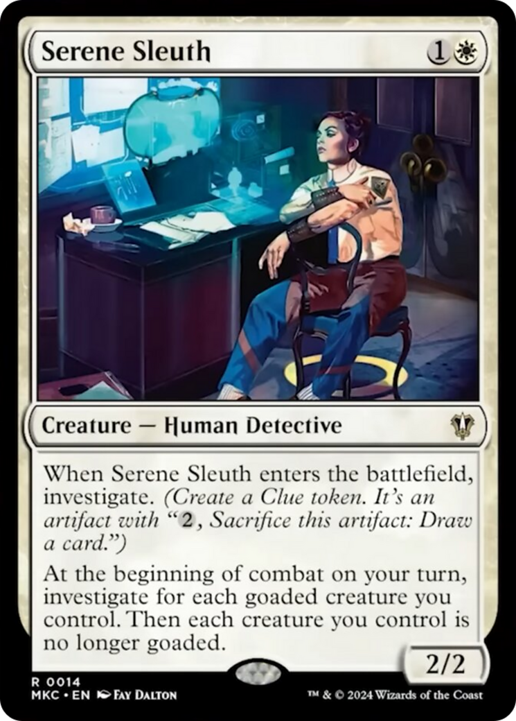 Serene Sleuth [Murders at Karlov Manor Commander] | Pegasus Games WI